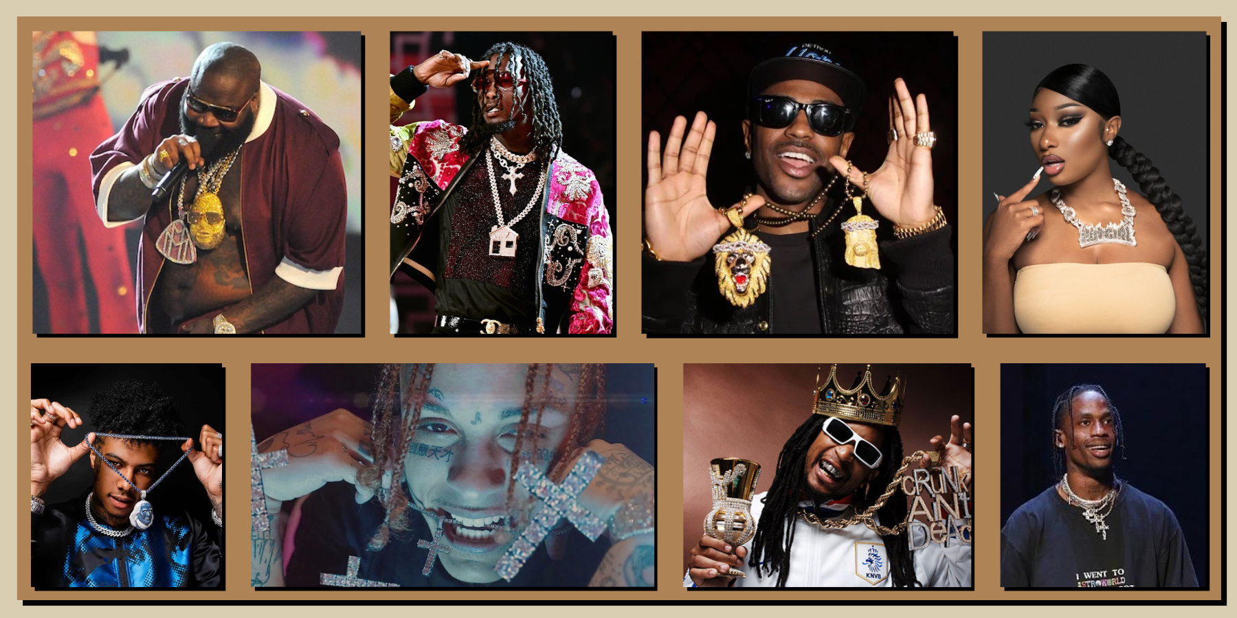  Top 10 Rapper Pendants and Chains