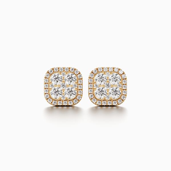 Blinged-out Diamond Earrings