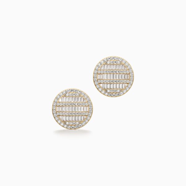Spherical Gliss Diamond Earrings
