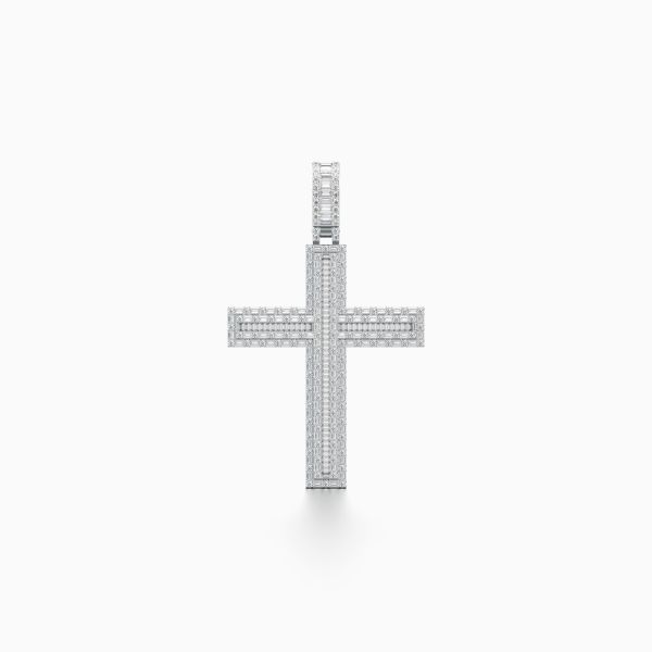 Woke Cross Diamond Pendant