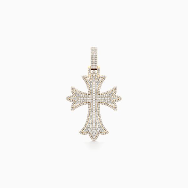 Luxe Cross Diamond Pendant