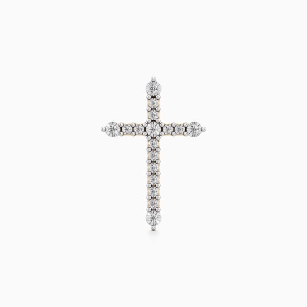 Cross of Faith Diamond Pendant