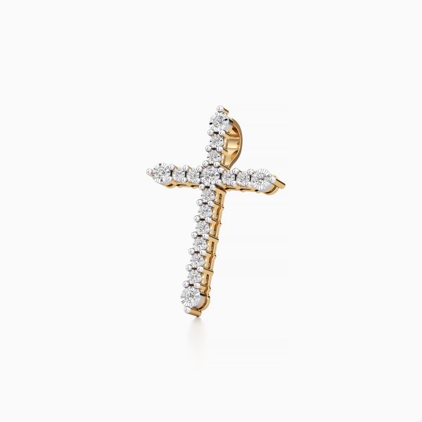 Cross of Faith Diamond Pendant