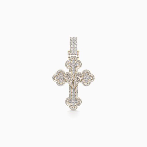 Healing Cross Diamond Pendant