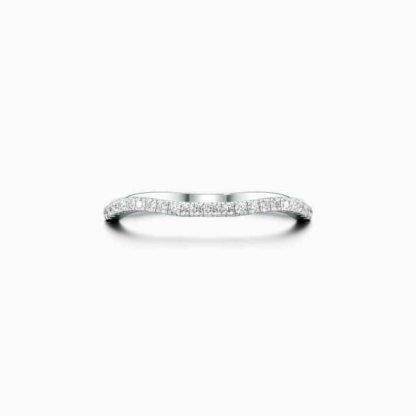 Twirl Ring Band Diamond Ring