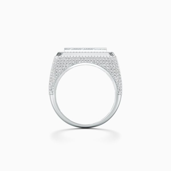 Jamming Diagonal Diamond Ring