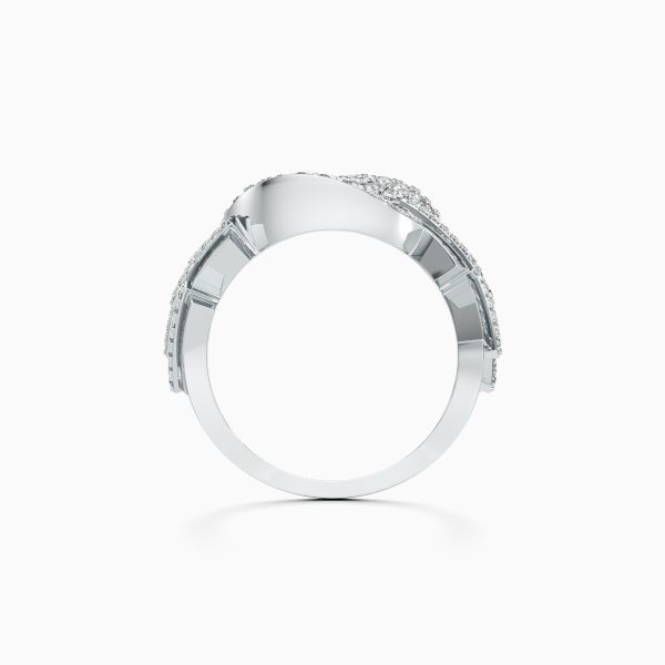 Circular Play Diamond Ring