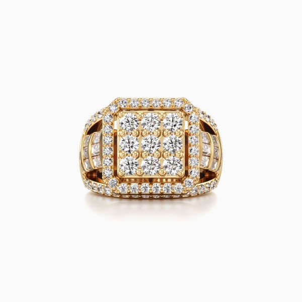 Godly Asscher Diamond Ring
