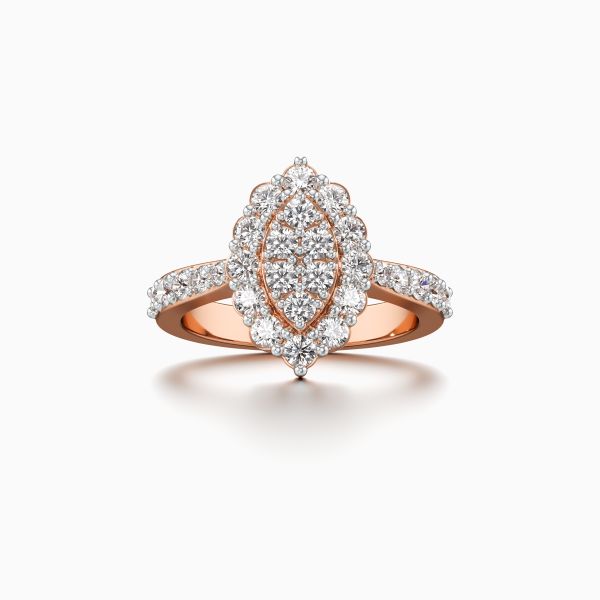 Swanky Marquise Diamond Ring