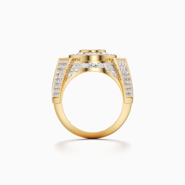 Glimmering Cluster Diamond Ring