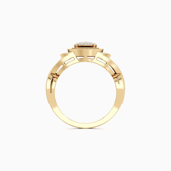 Halo Radiance Diamond Ring