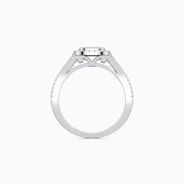 Majestic Halo Diamond Ring