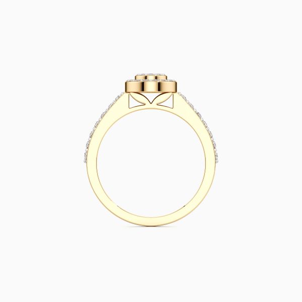 Floral Harmony Diamond Ring