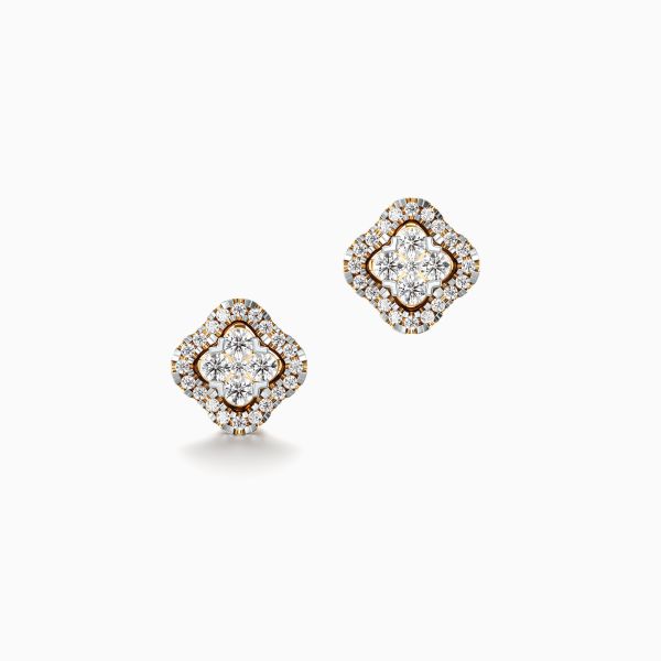 Ritzy Primrose Diamond Earrings