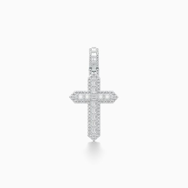 Barby Cross Diamond Pendant