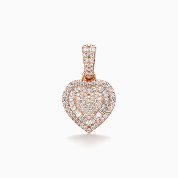 Vibing Heart Diamond Pendant