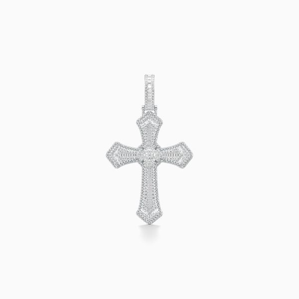 Clechee Cross Diamond Pendant
