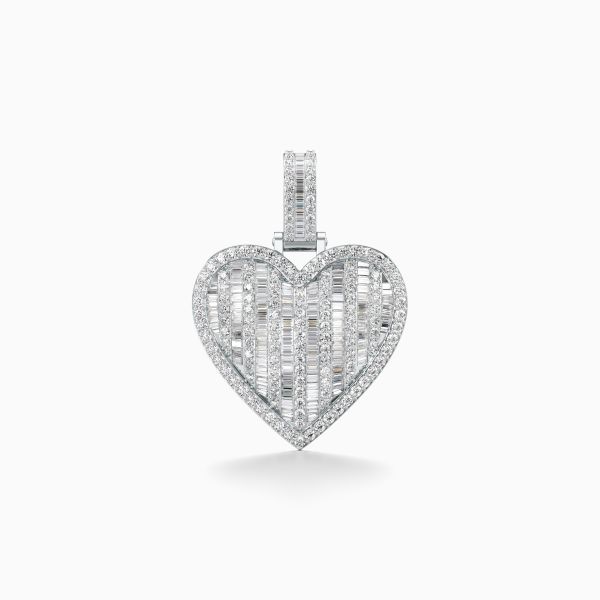 Shape of Love Diamond Pendant