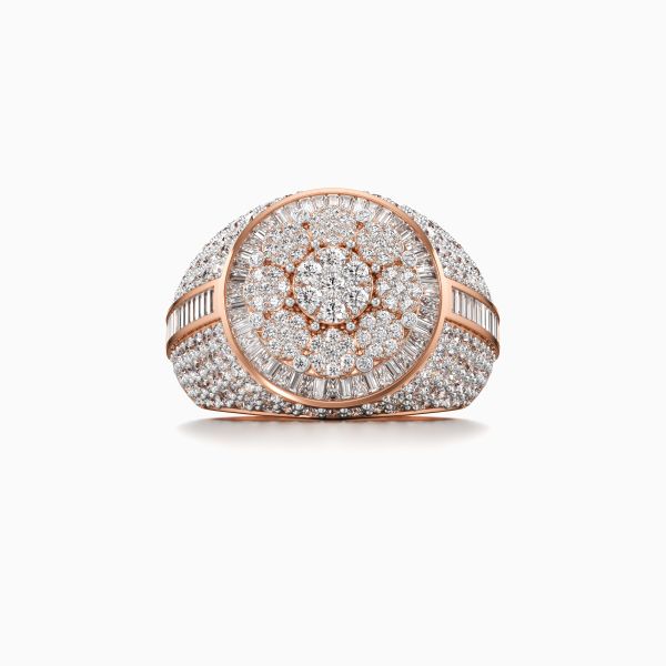 Floral Trophy Diamond Ring
