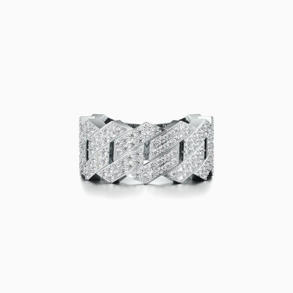 Boxed link Coolio Diamond Ring