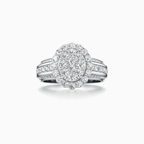 Classic Love Diamond Ring