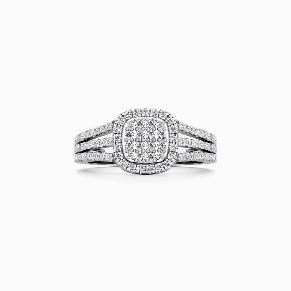 Majestic Halo Diamond Ring