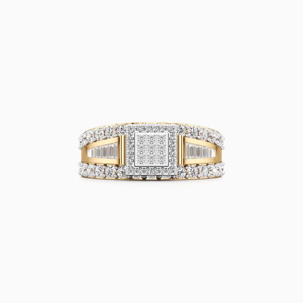 Frostfire Elegance Diamond Ring