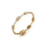 Gem Spark Diamond Bracelet in Yellow 10k Gold