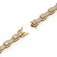Irie Frost Diamond Bracelet in Yellow 10k Gold