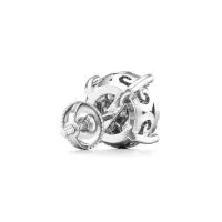 Shimmering Circular Diamond Earrings in White 10k Gold