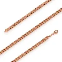 Chill Snake Swag Chain in Rose 10k Gold