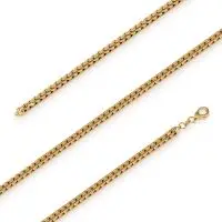 Python Charm Chain in Yellow 10k Gold