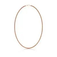Rope Street Chain in Rose 10k Gold