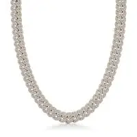 Royal Radiance Diamond Necklace in Yellow 10k Gold