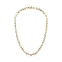 Grandeur Diamond Necklace in Yellow 10k Gold