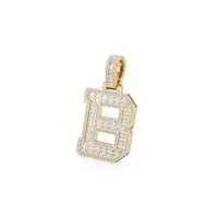 Bodacious B Diamond Pendant in Yellow 10k Gold