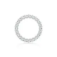 Boundless Glimmer Diamond Ring in White 10k Gold