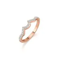 Proposal Trinkets Diamond Ring in Rose 10k Gold