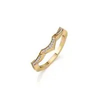 Endless Love Diamond Ring in Yellow 10k Gold