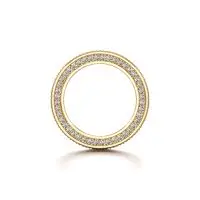 Bussing Rectilinear Diamond Ring in Yellow 10k Gold