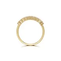 Gem Lattice Diamond Ring in Yellow 10k Gold