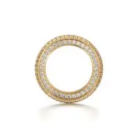 Infinite Glimmer Diamond Ring in Yellow 10k Gold