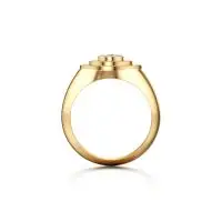 Game Changer Diamond Ring in Yellow 10k Gold