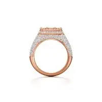 Glary Garden Diamond Ring in Rose 10k Gold