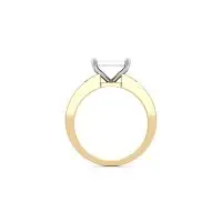 Duo Swag Diamond Ring in Yellow 10k Gold